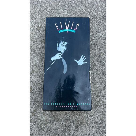 Elvis The King of Rock 'N' Roll Complete 50's Masters 5 Cassettes + Stamp Sheet - Picture 2 of 7